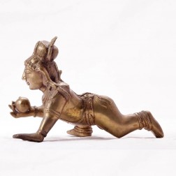 Baby Krishna Crawling